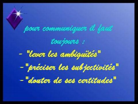 Communiquer Le chaud le froid